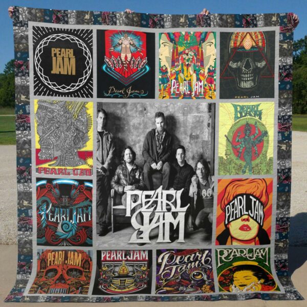 Pearl Jam Quilt Gift For Fans Christmas Black Friday Black Friday