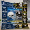 Penn State Nittany Lions And Pittsburgh Quilt Gift For Christmas Birthday Thanksgiving