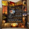 Personalized Lineman To My Wife From Husband You Are My Sunshine Wedding Valentines Day Quilt Gift For Family On Christmas Black Friday Cyber Monday