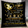 Personalized Sunflower Family To My Mom Quilt Gift For Christmas Birthday Thanksgiving