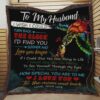 Personalized Turtle To My Husband From Wife I Love You To The Moon And Back Great Customized Quilt Gift For Fans Christmas Black Friday Black Friday