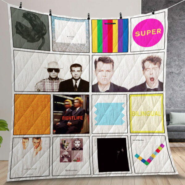 Pet Shop Boys Quilt Gift For Christmas Birthday Thanksgiving Version 1
