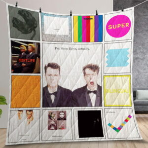 Pet Shop Boys Quilt Gift For Christmas Birthday Thanksgiving Version 2