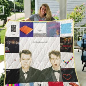 Pet Shop Boys Quilt Gift For Christmas Black Friday Thanksgiving
