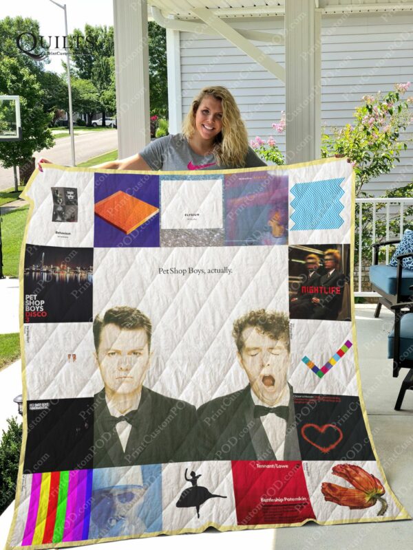 Pet Shop Boys Quilt Gift For Christmas Black Friday Thanksgiving