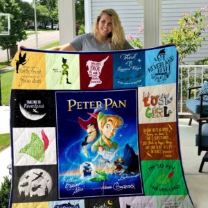 Peter Pan Quilt For Birthday Christmas