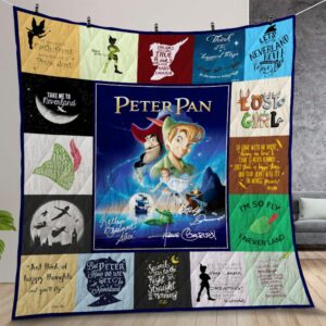 Peter Pan Quilt Gift For Christmas Birthday Thanksgiving