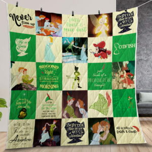 Peter Pan Quilt Gift For Fans Christmas Black Friday