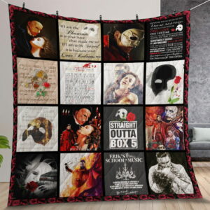 Phantom Of The Opera Quilt Gift For Christmas Birthday Thanksgiving Version 2