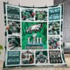 Philadelphia Eagles Champions Quilt Gift For Christmas Birthday Thanksgiving