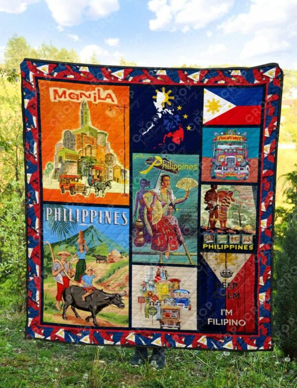 Philippines Culture Perfect Gifts For Philippines Lover Quilt Gift For Family On Christmas Black Friday Cyber Monday