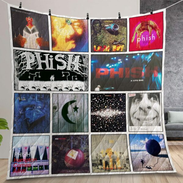 Phish Quilt Gift For Christmas Birthday Thanksgiving Version 1