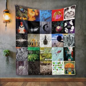 Phish Style Two Album Covers Quilt Gift For Family On Christmas Black Friday Cyber Monday