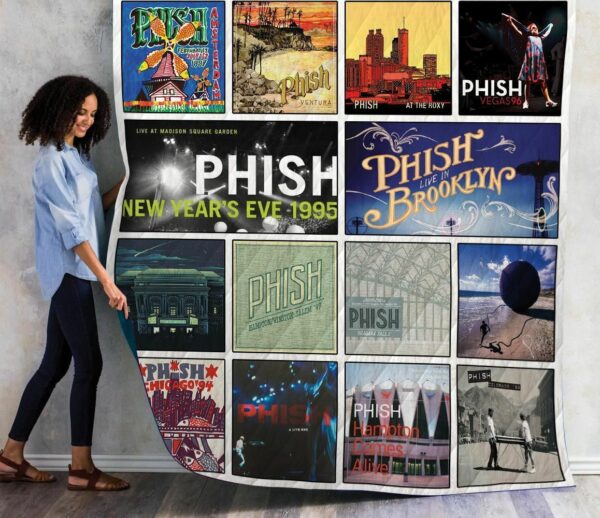 Phish Throws Quilt Gift For Christmas Black Friday Thanksgiving