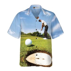 Photo Golfer Customize Photo Custom Hawaiian Shirt 4
