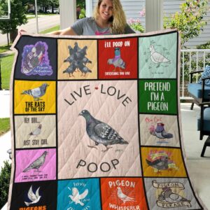 Pigeon Live Love Poop Gift For Family On Christmas Black Friday Black Friday