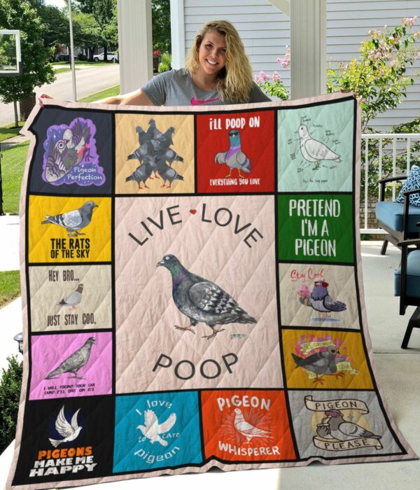 Pigeon Live Love Poop Gift For Family On Christmas Black Friday Black Friday