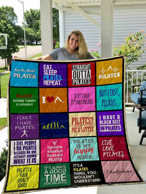 Pilates Quilt Gift For Fans Christmas Black Friday Black Friday