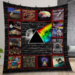 Pink Floyd Album Quilt Gift For Christmas Birthday Halloween