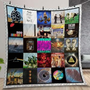 Pink Floyd Albums Cover Poster Quilt Gift For Christmas Birthday Thanksgiving