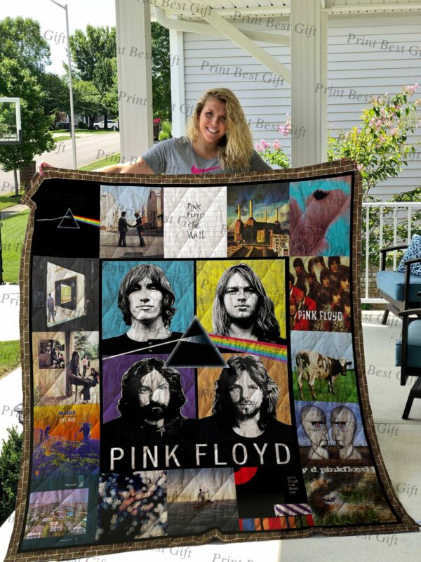 Pink Floyd Albums Cover Poster Quilt Gift For Christmas Black Friday Thanksgiving
