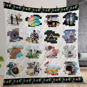 Pink Floyd Albums Quilt Gift For Christmas Birthday Thanksgiving Version 2