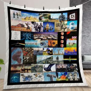 Pink Floyd Band Albums Quilt Gift For Christmas Birthday Thanksgiving