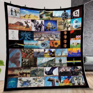 Pink Floyd Collage Quilt Gift For Family On Christmas Black Friday