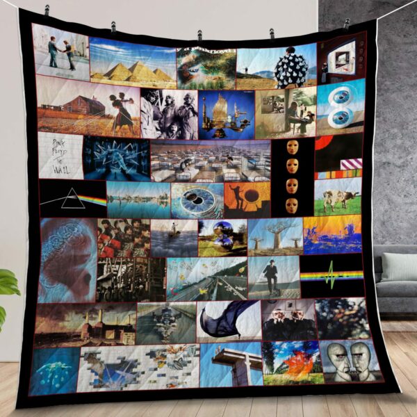 Pink Floyd Collage Quilt Gift For Family On Christmas Black Friday