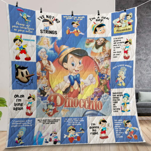 Pinocchio Quilt Gift Ideas For Fans