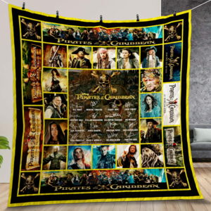 Pirates Of Caribbean Quilt Gift For Christmas Black Friday Thanksgiving