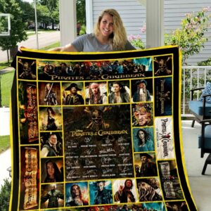 Pirates Of Caribbean Quilt Gift Ideas For Fans on Christmas