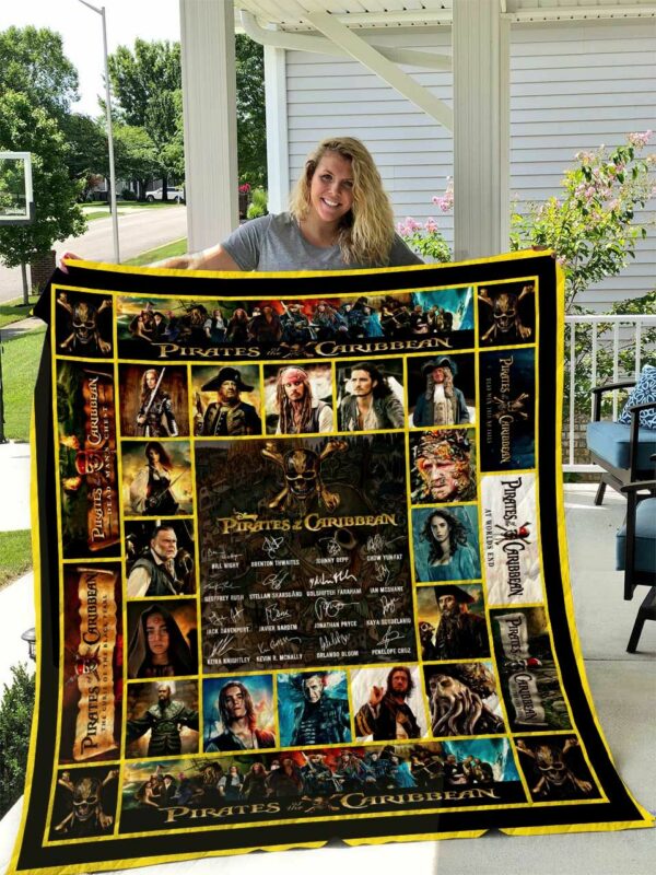 Pirates Of Caribbean Quilt Gift Ideas For Fans on Christmas