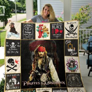 Pirates Of The Caribbean Quilt Gift For Family On Christmas Black Friday Cyber Monday