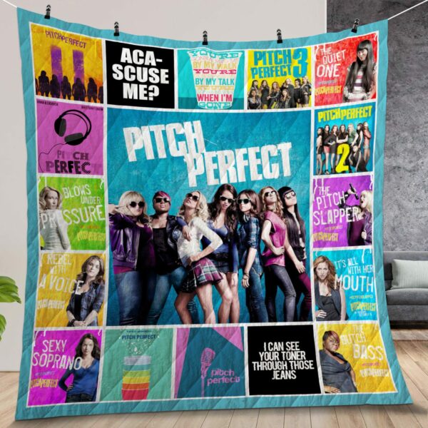 Pitch Perfect Quilt Gift For Christmas Birthday Halloween