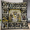 Pittsburgh Penguins All Time Great Quilt Gift For Christmas Birthday Thanksgiving