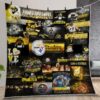 Pittsburgh Steelers 3D Quilt Gift For Christmas Birthday Thanksgiving