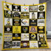 Pittsburgh Steelers Quilt Gift For Christmas Birthday Thanksgiving Version 1