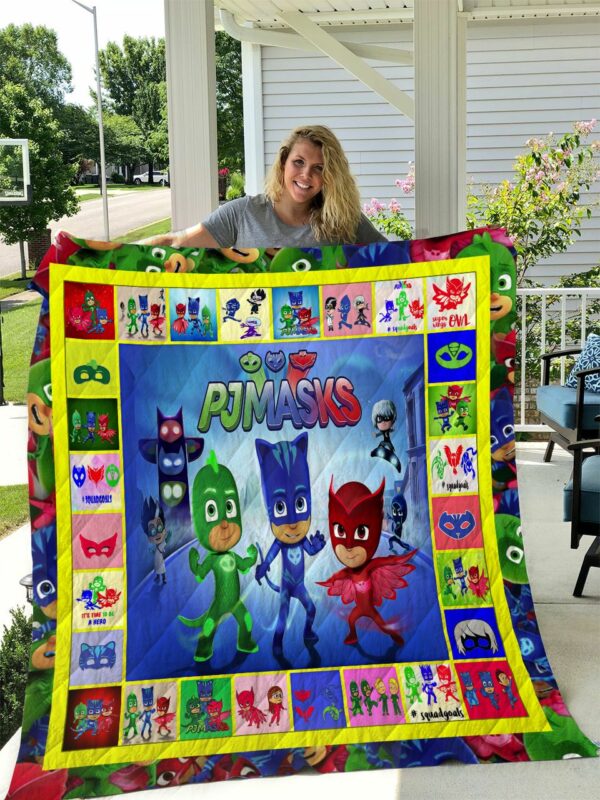 Pj Masks Quilt Gift For Fans Christmas Black Friday Black Friday