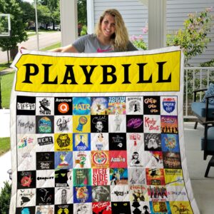 Playbill All Season Plus Size Quilt For Birthday Christmas