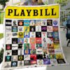 Playbill Memories Quilt Gifts For Birthday Christmas Thanksgiving