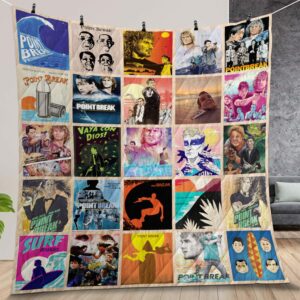 Point Break Quilt Gift For Christmas Birthday Halloween