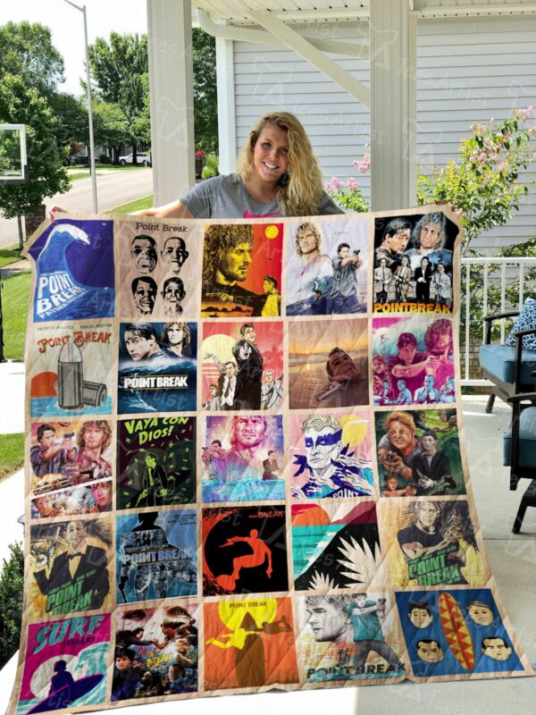 Point Break Quilt Gift For Christmas Black Friday Thanksgiving