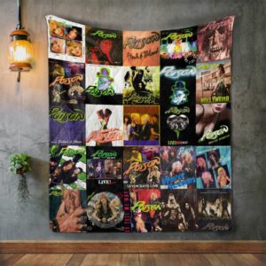 Poison Album Covers Quilt Gift For Fans Christmas Black Friday Black Friday