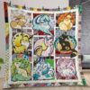 Pokemon Eevee Evolution Quilt Gift For Christmas Birthday Halloween