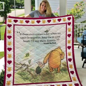 Pooh And Friend Quilt Gift Ideas For Fans on Christmas
