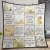 Pooh And Friends Quilt Gift For Christmas Birthday Thanksgiving
