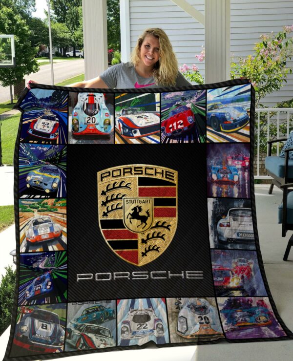 Porsche Quilt Gifts For Birthday Christmas Thanksgiving