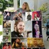 Post Malone Albums Quilt Gift Ideas For Fans on Christmas