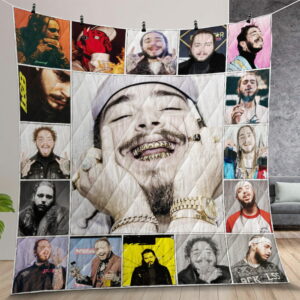 Post Malone Quilt Gift For Christmas Birthday Thanksgiving